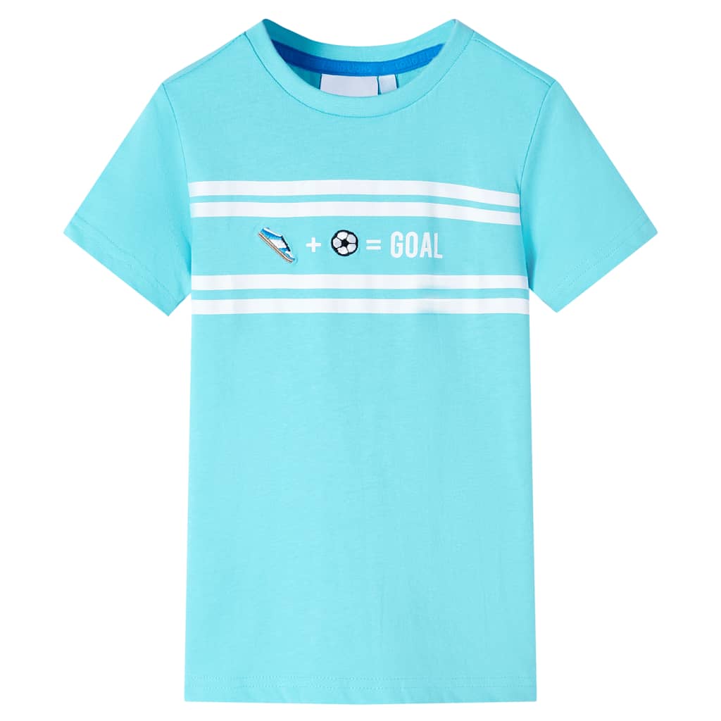 Vidaxl Child's Shirt 128 Sea Bleu