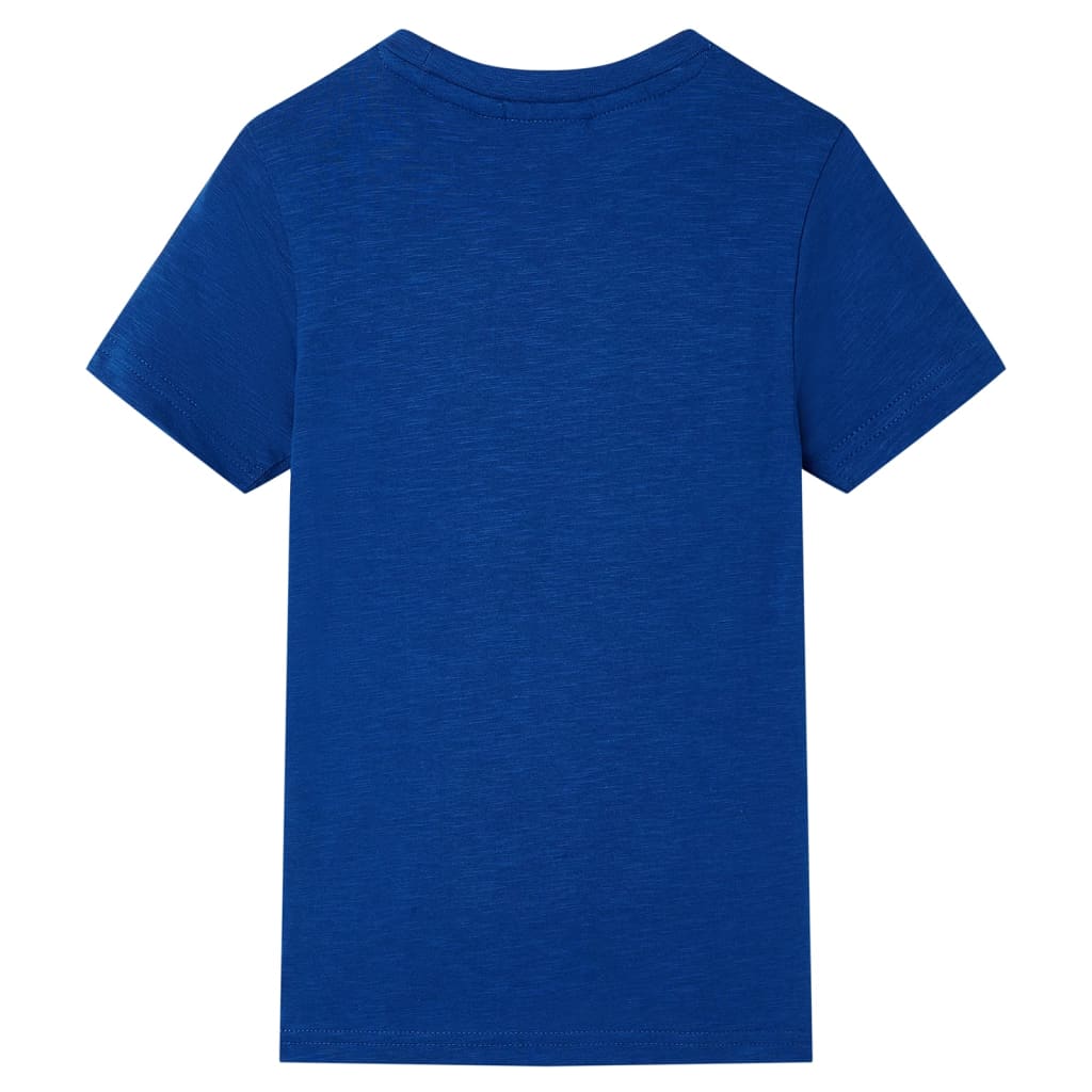 Vidaxl Child's Shirt 128 Bleu foncé