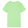 Vidaxl Child's Shirt 92 Neongroen