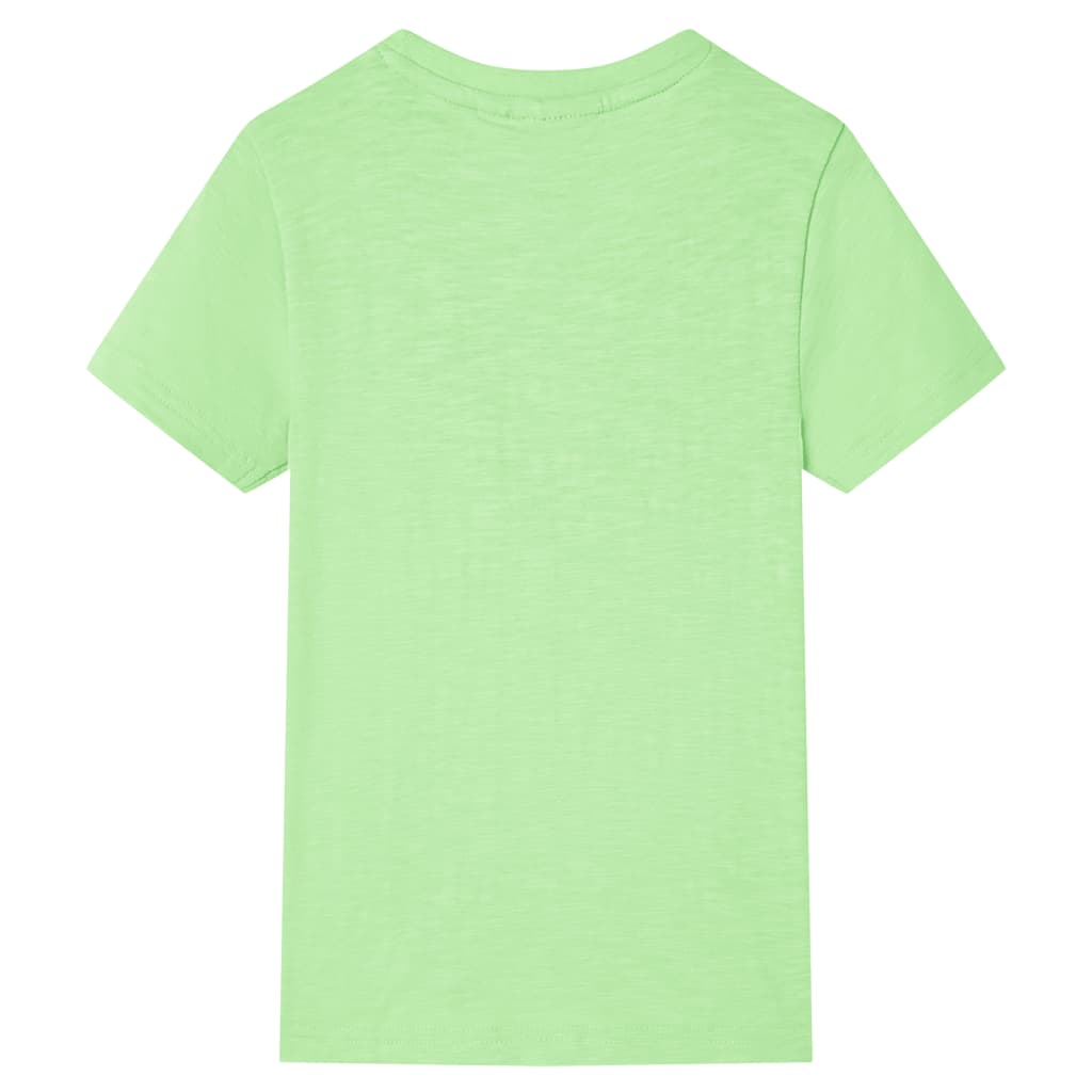 Vidaxl Child's Shirt 92 Neongroen
