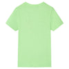 Vidaxl Child's Shirt 104 Neongroen