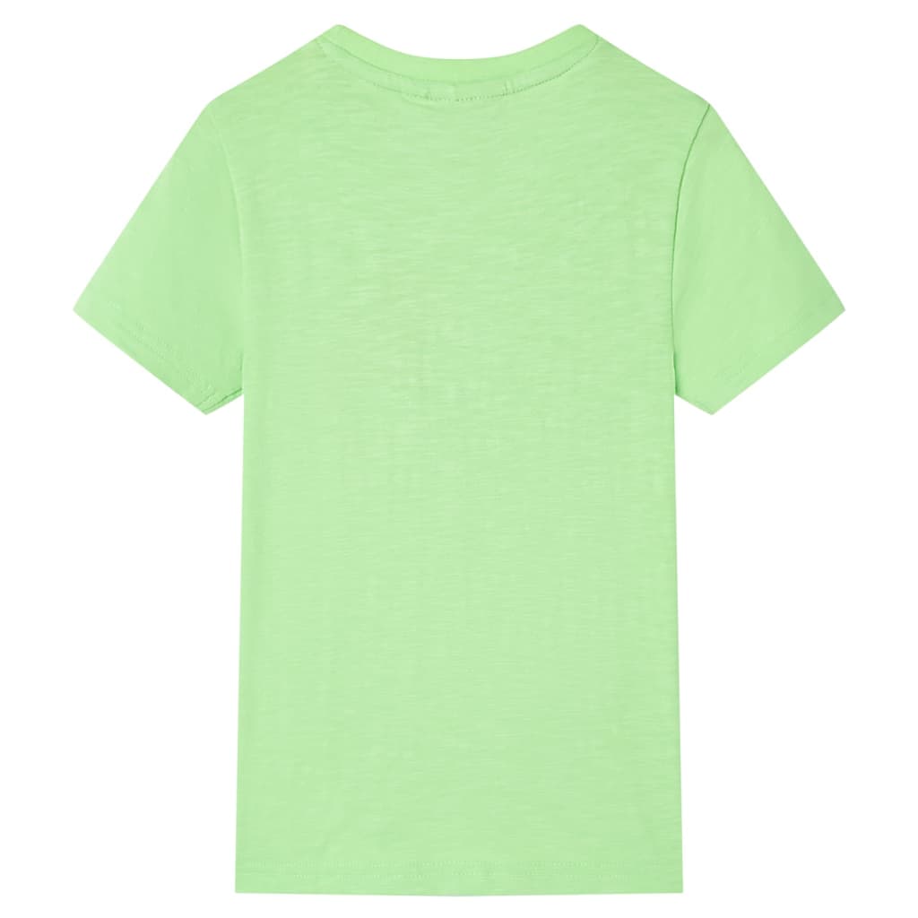 Vidaxl Child's Shirt 104 Neongroen