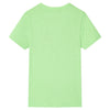 Vidaxl Child's Shirt 116 Neongroen