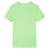 Vidaxl Child's Shirt 116 Neongroen - afbeelding 2