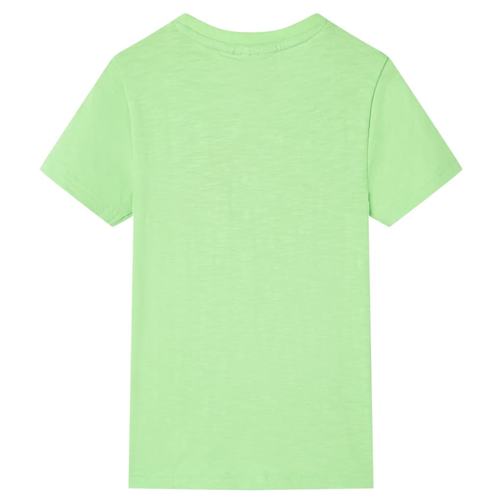 Vidaxl Child's Shirt 116 Neongroen