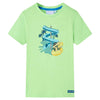 Vidaxl Child's Shirt 140 Neongroen