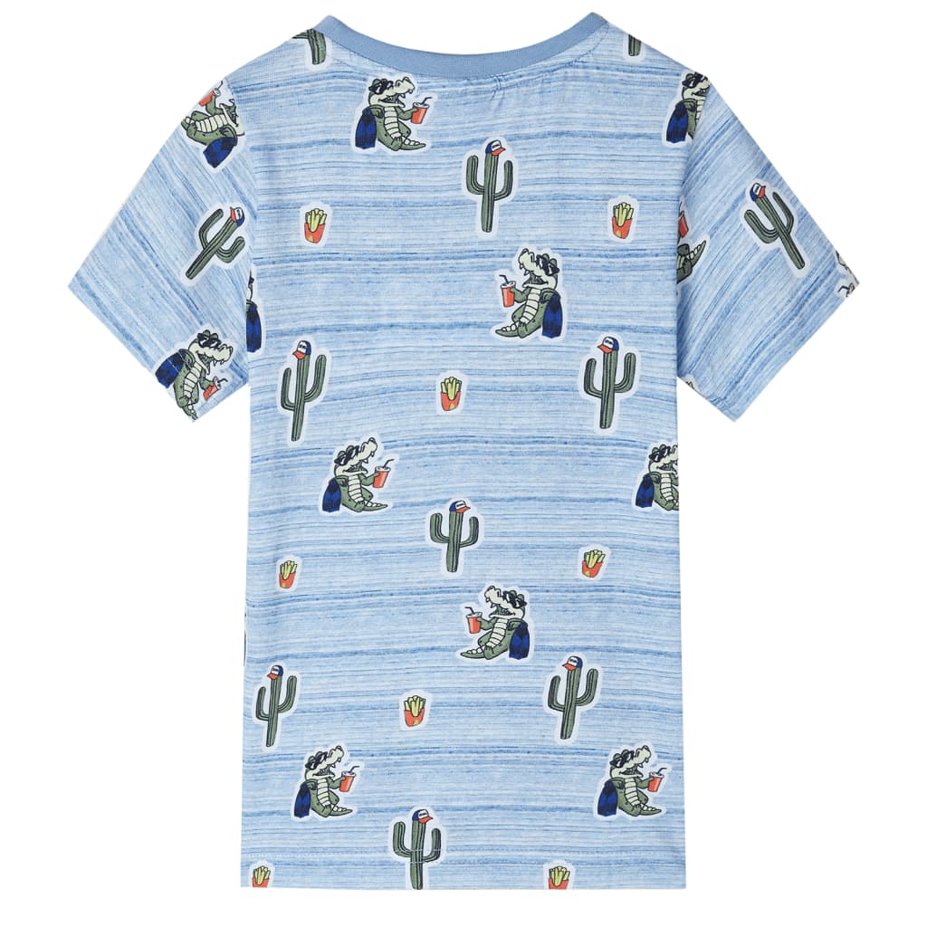 Vidaxl Child's Shirt 92 Bleu mixte