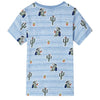 Vidaxl Child's Shirt 104 Bleu mixte