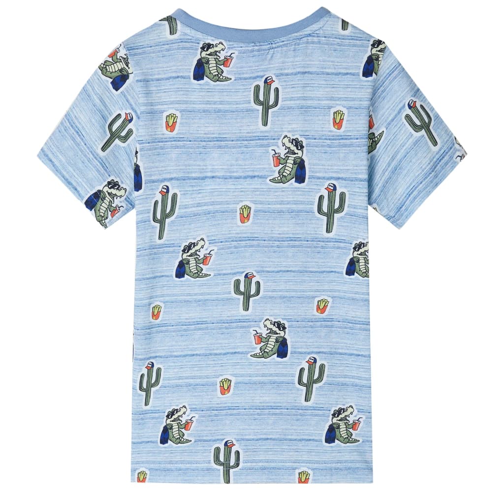 Vidaxl Child's Shirt 140 Bleu mixte