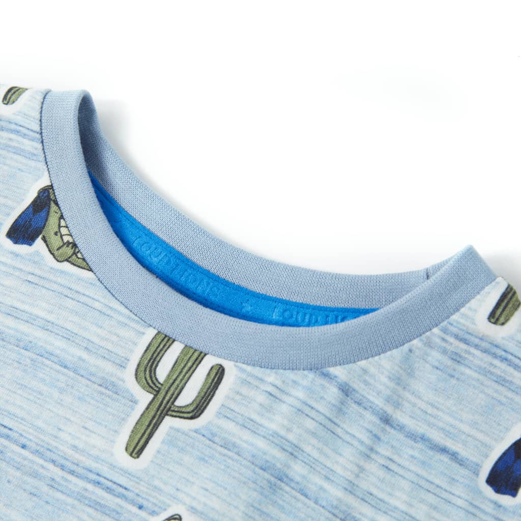 Vidaxl Child's Shirt 140 Bleu mixte