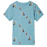 Vidaxl Child's Shirt 140 MIXT Light Green - afbeelding 2