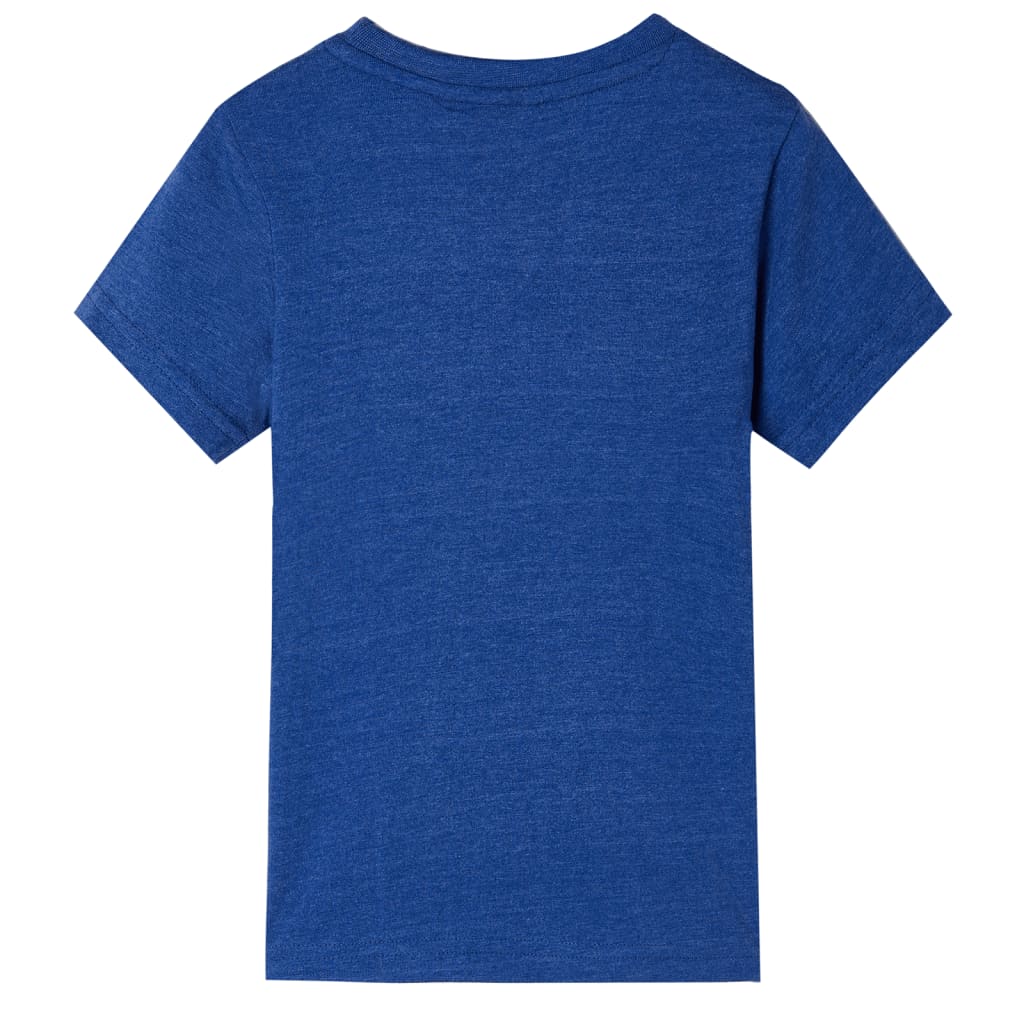 Vidaxl Child's Shirt 104 mixte bleu foncé