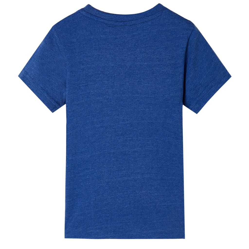 Vidaxl Child's Shirt 116 Bleu foncé mixte