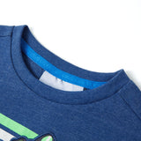 Vidaxl Child's Shirt 116 Bleu foncé mixte - afbeelding 3