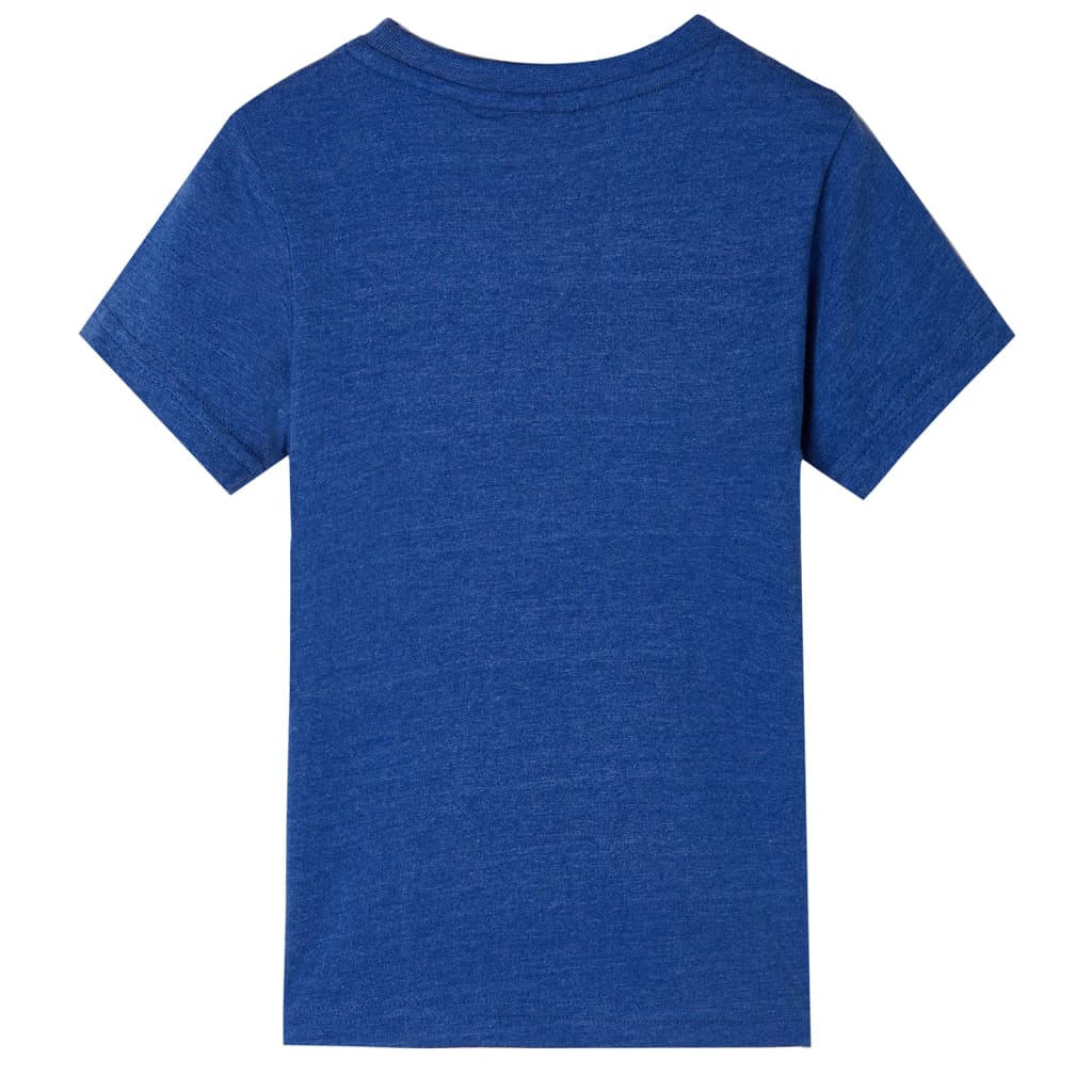 Vidaxl Child's Shirt 128 Bleu foncé mixte