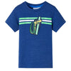 Vidaxl Child's Shirt 140 Bleu foncé mixte