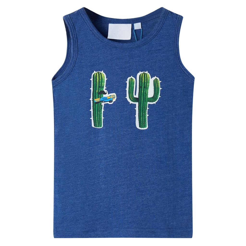 Vidaxl Children's Top 92 mixte bleu foncé