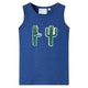Vidaxl Children's Top 140 Bleu foncé mélangé