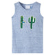 Vidaxl Children's Top 128 mixte bleu