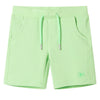Vidaxl Child's Short 140 Green fluorescent