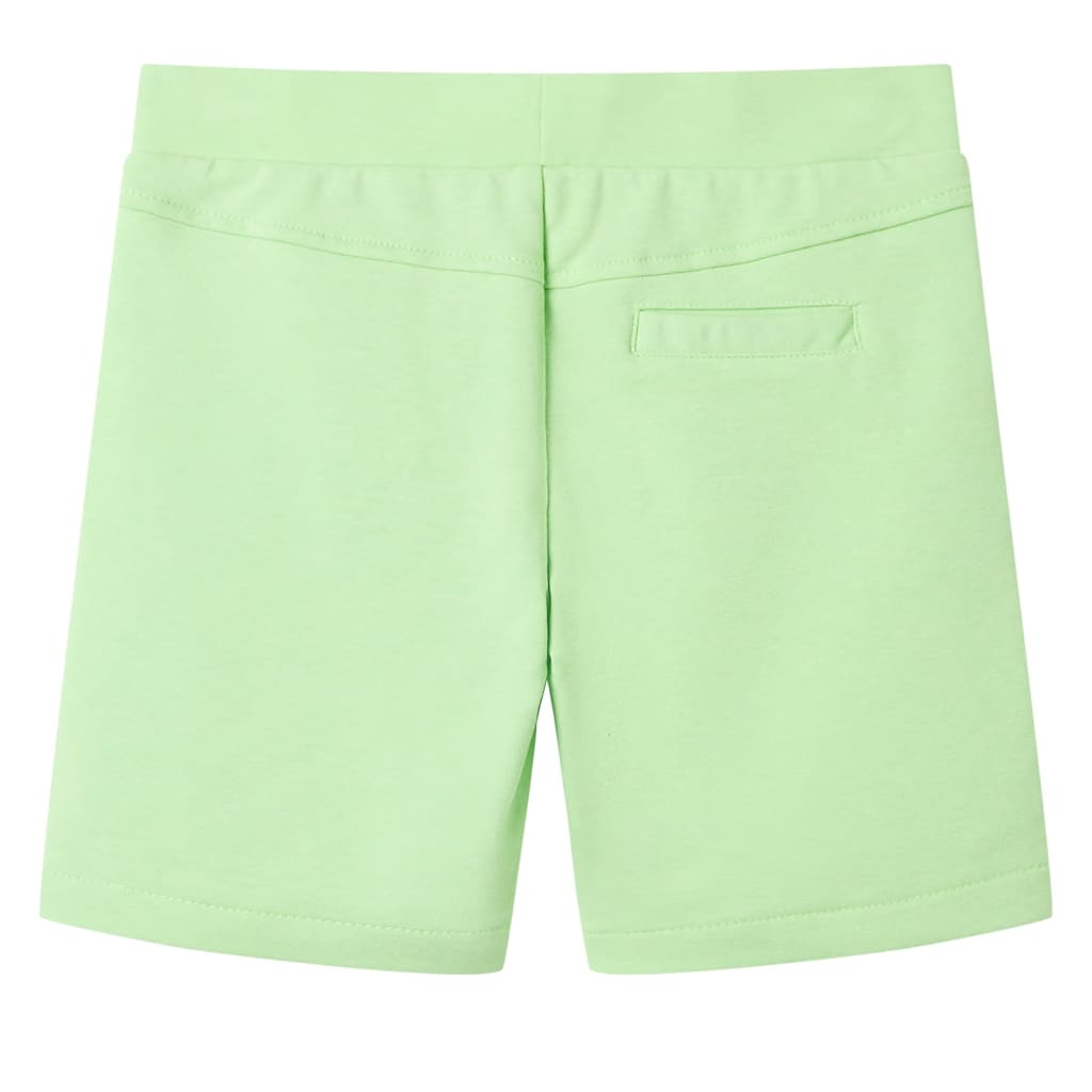 Vidaxl Child's Short 140 Green fluorescent