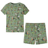 Vidaxl Pyjama pour enfants avec manches courtes 92 Light Polissing -Colored