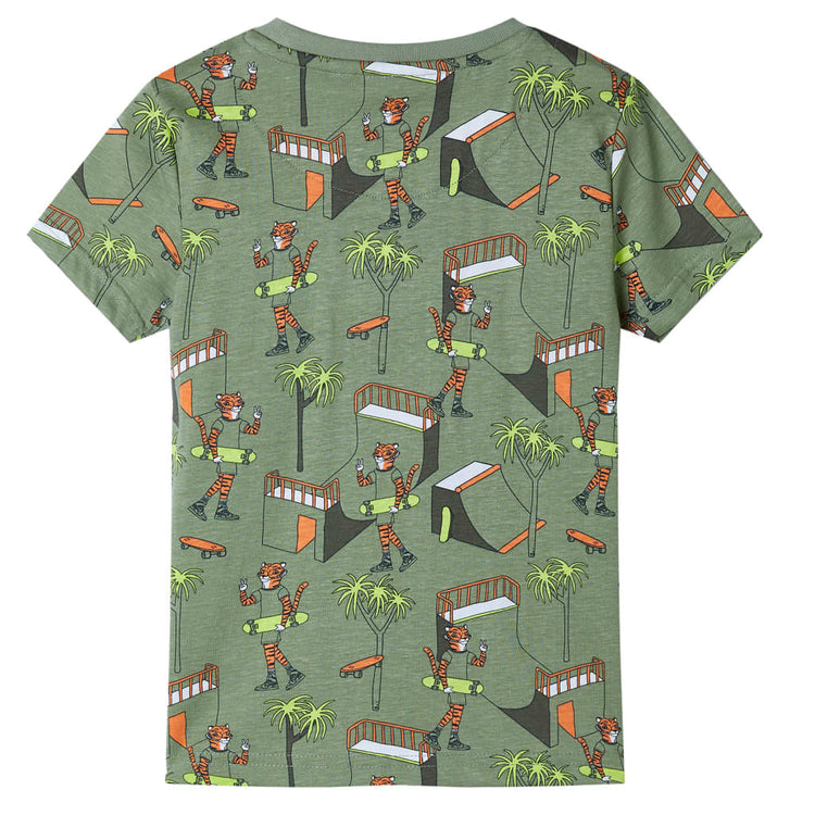 Vidaxl Pyjama pour enfants avec manches courtes 140 Couleur de polissage clair