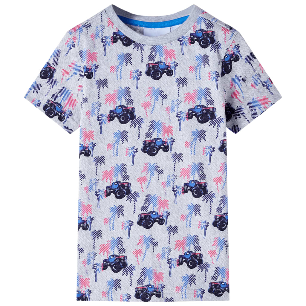 Vidaxl Child's Shirt 92 Grey mixte