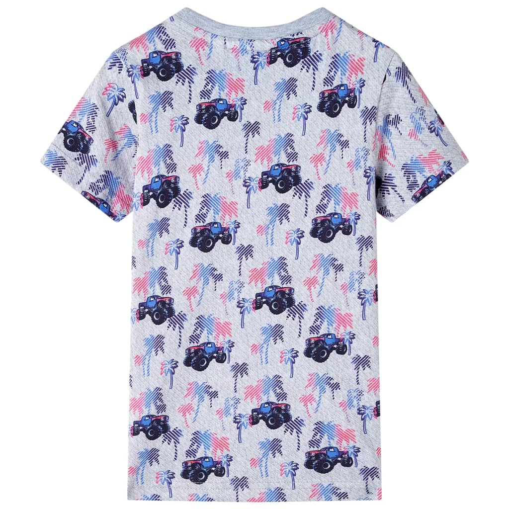 Vidaxl Child's Shirt 104 Grey mixte