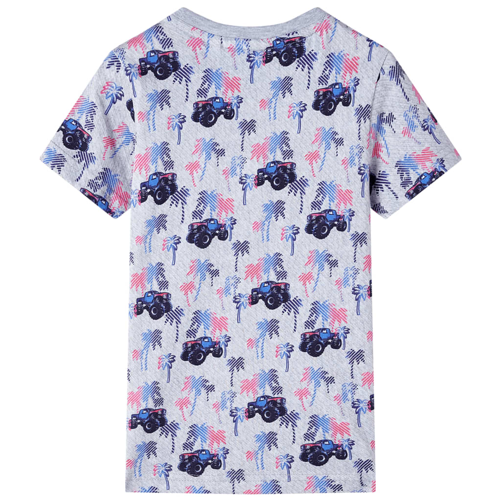 Vidaxl Child's Shirt 128 Grey mixte