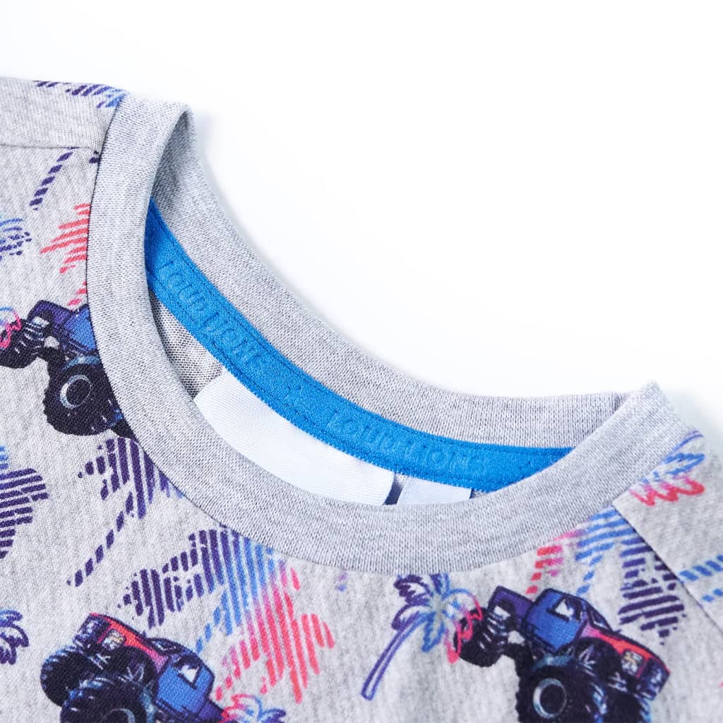 Vidaxl Child's Shirt 128 Grey mixte