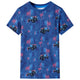Vidaxl Child's Shirt 104 mixte bleu foncé