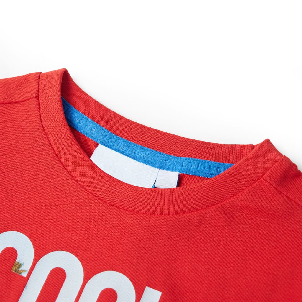 Vidaxl Child's Shirt 104 Red
