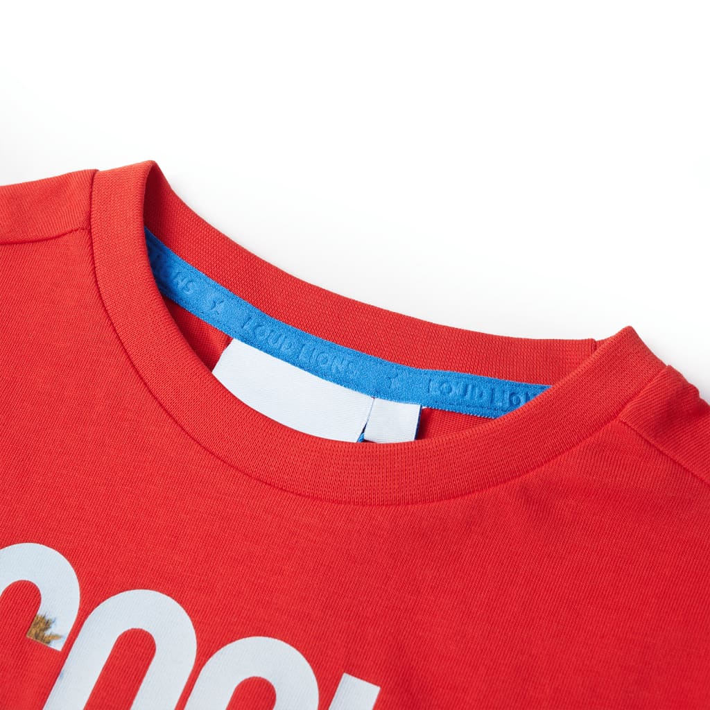 Vidaxl Child's Shirt 140 Red