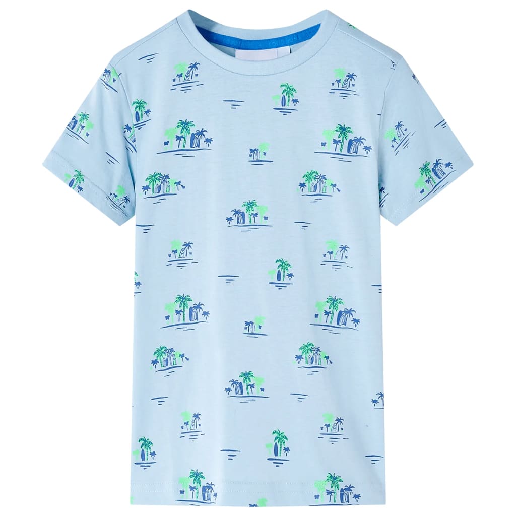 Vidaxl Child's Shirt 92 Bleu clair