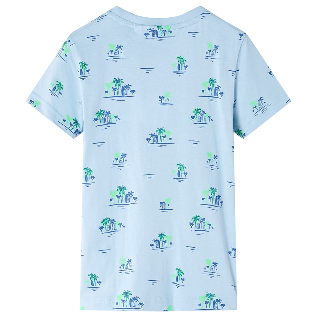 Vidaxl Child's Shirt 92 Bleu clair