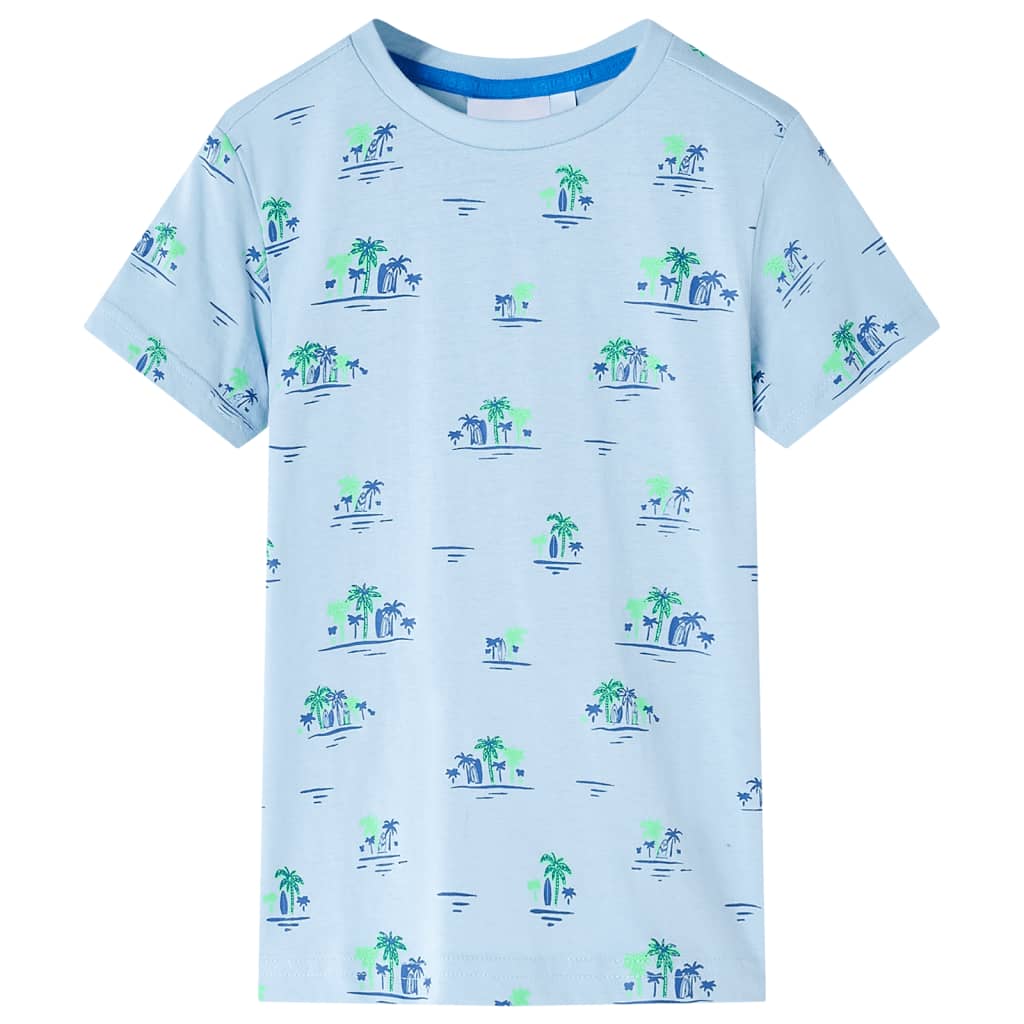 Vidaxl Child's Shirt 104 Bleu clair