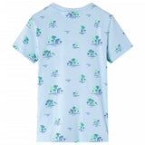 Vidaxl Child's Shirt 116 Bleu clair - afbeelding 2