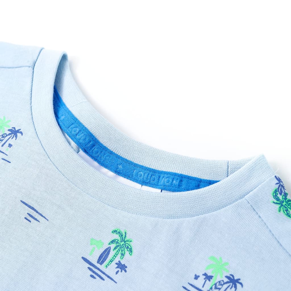 Vidaxl Child's Shirt 116 Bleu clair