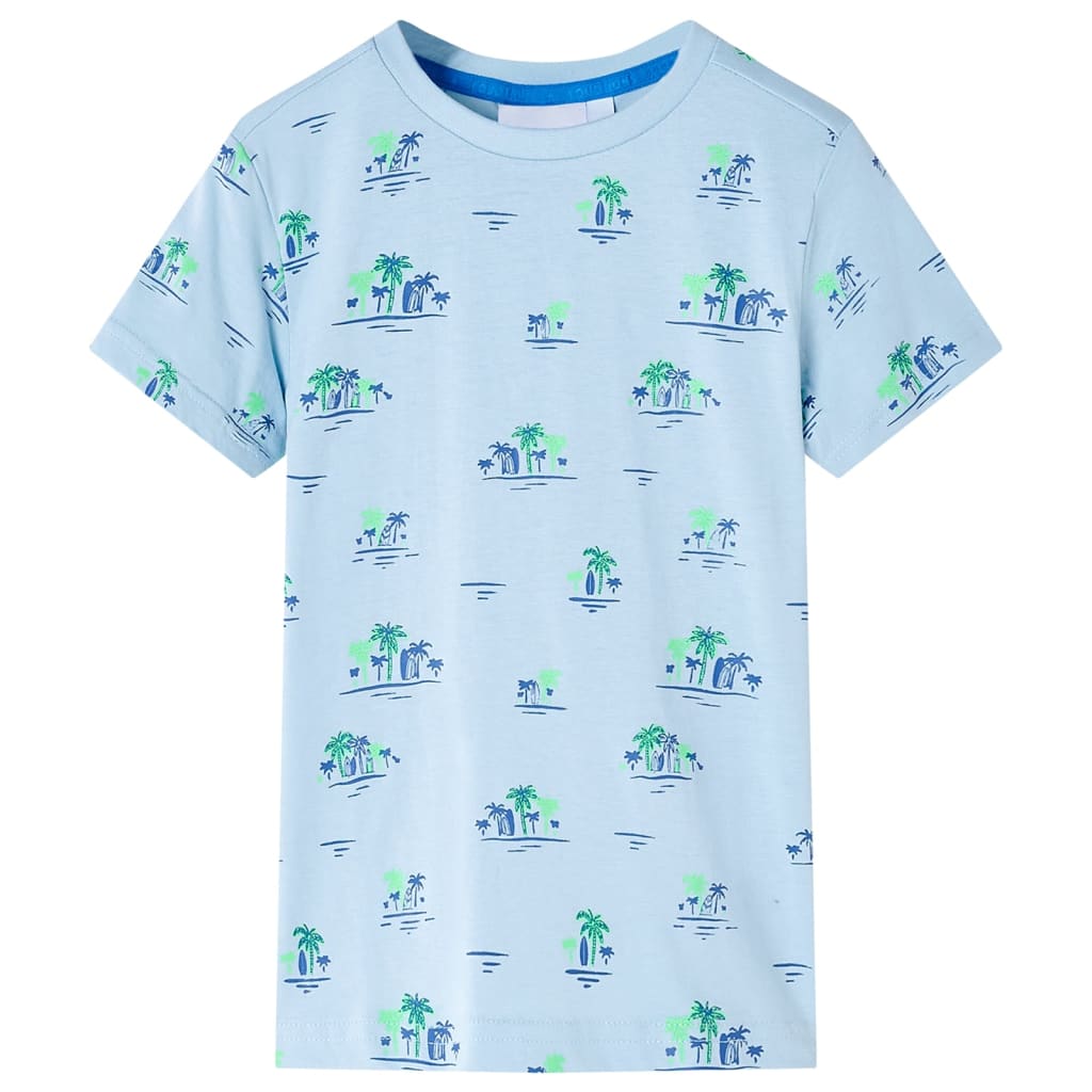 Vidaxl Child's Shirt 128 Bleu clair