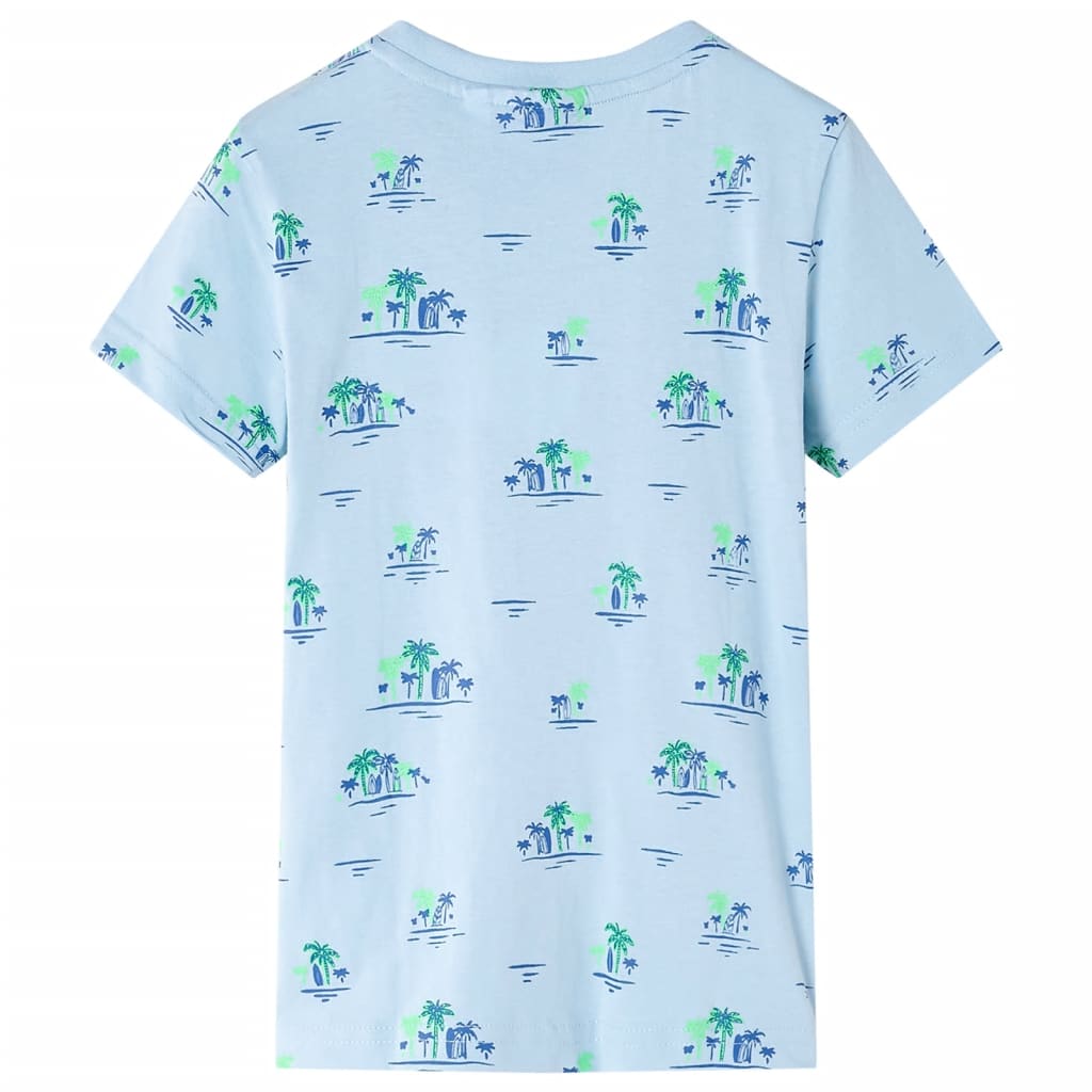 Vidaxl Child's Shirt 128 Bleu clair