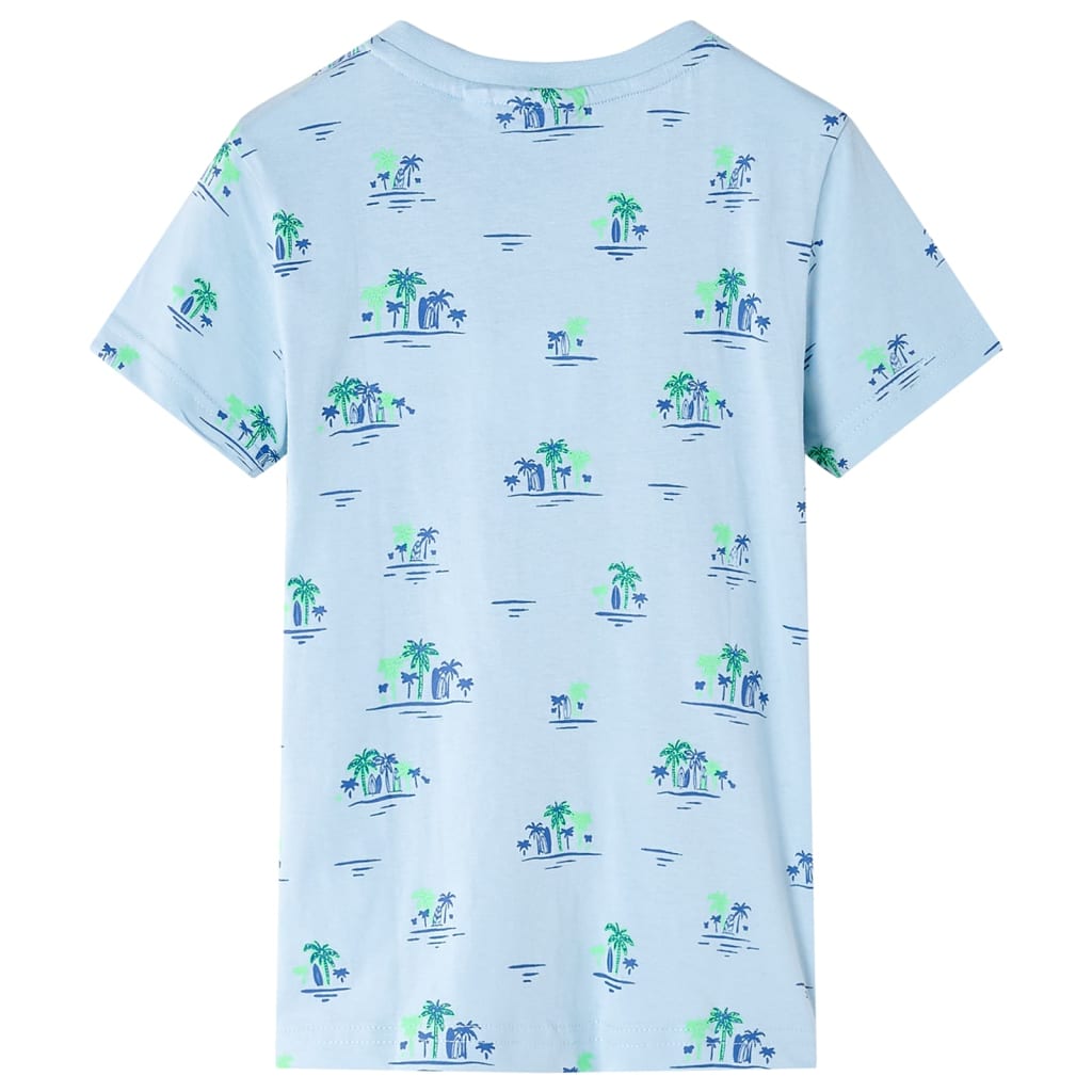 Vidaxl Child's Shirt 140 bleu clair