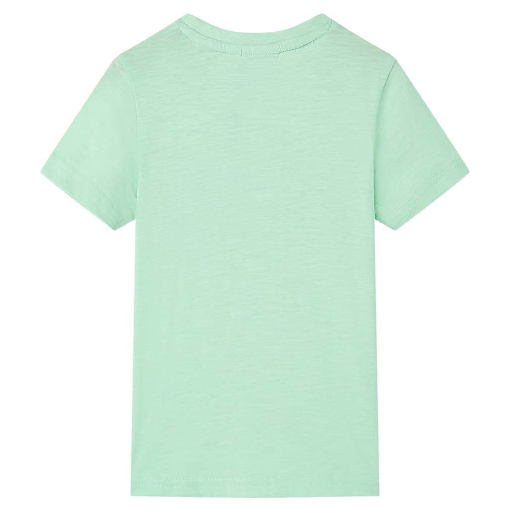 Vidaxl Child's Shirt 92 Green clair