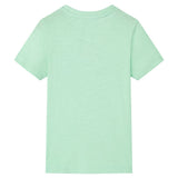 Vidaxl Child's Shirt 104 vert clair - afbeelding 2