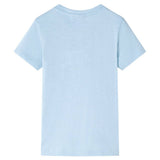 Vidaxl Child's Shirt 104 Bleu clair - afbeelding 2
