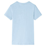 Vidaxl Child's Shirt 116 Bleu clair - afbeelding 2