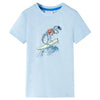 Vidaxl Child's Shirt 140 bleu clair