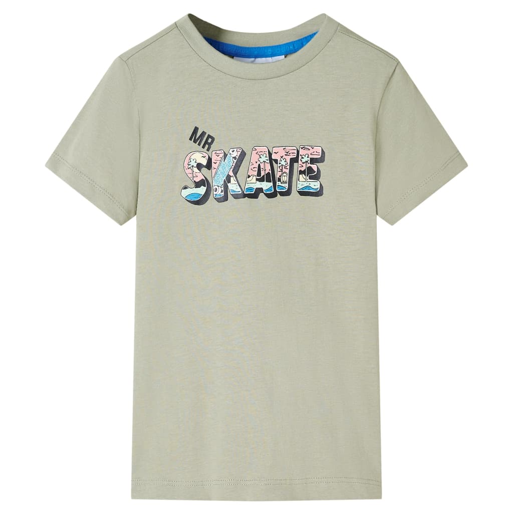 Vidaxl Child's Shirt 128 Light Kakikentig