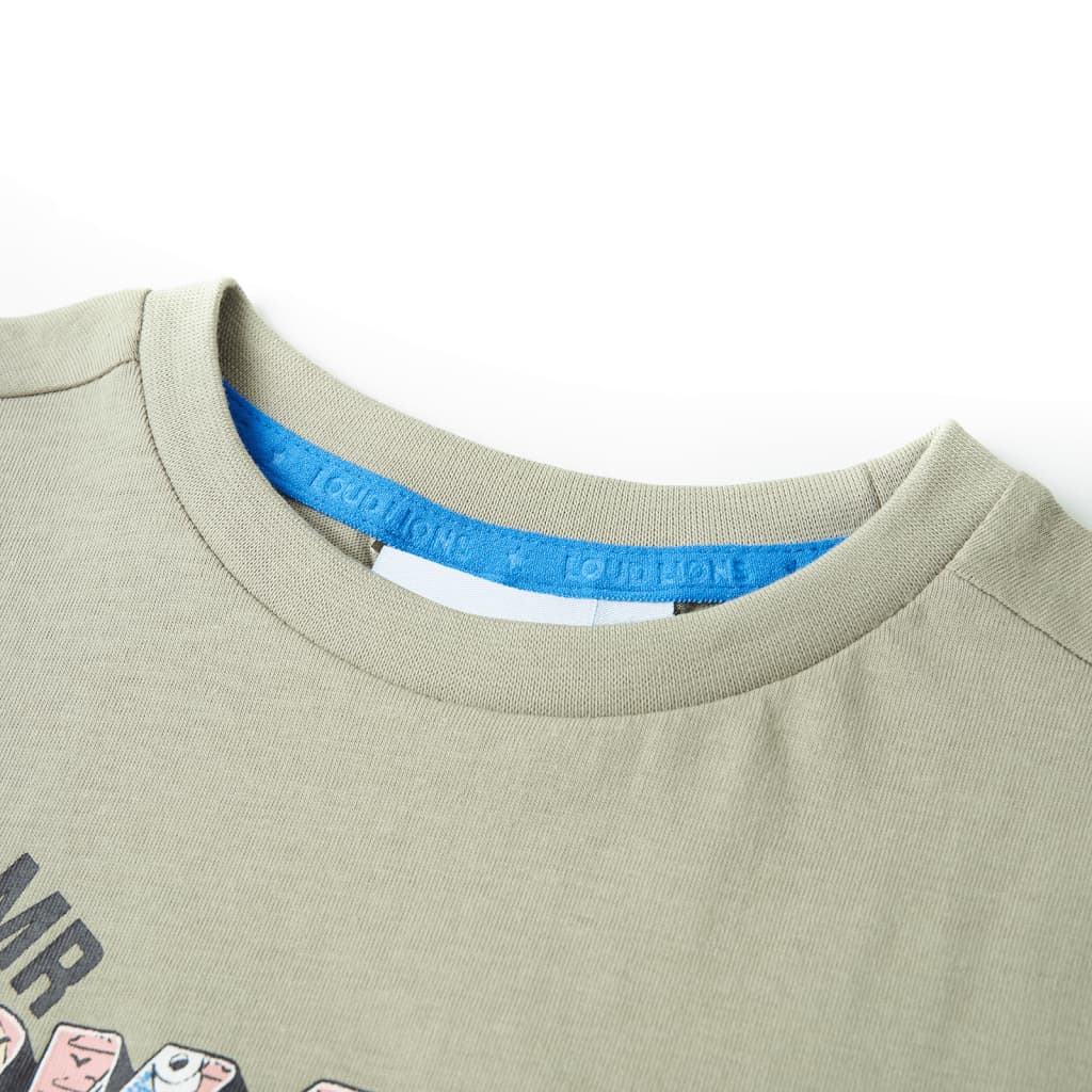 Vidaxl Child's Shirt 140 Light Kakikentig