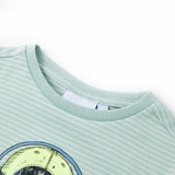 Vidaxl Children's Shirt with Stripes 116 Light Mint - afbeelding 3